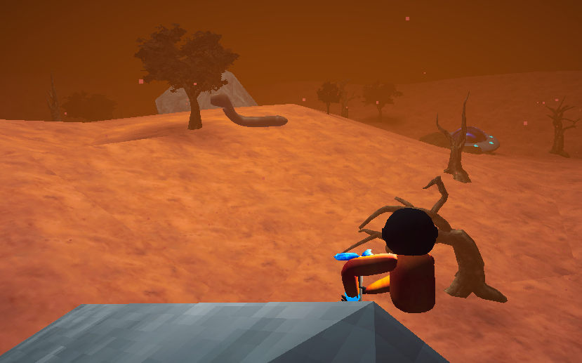 cave in our second planet